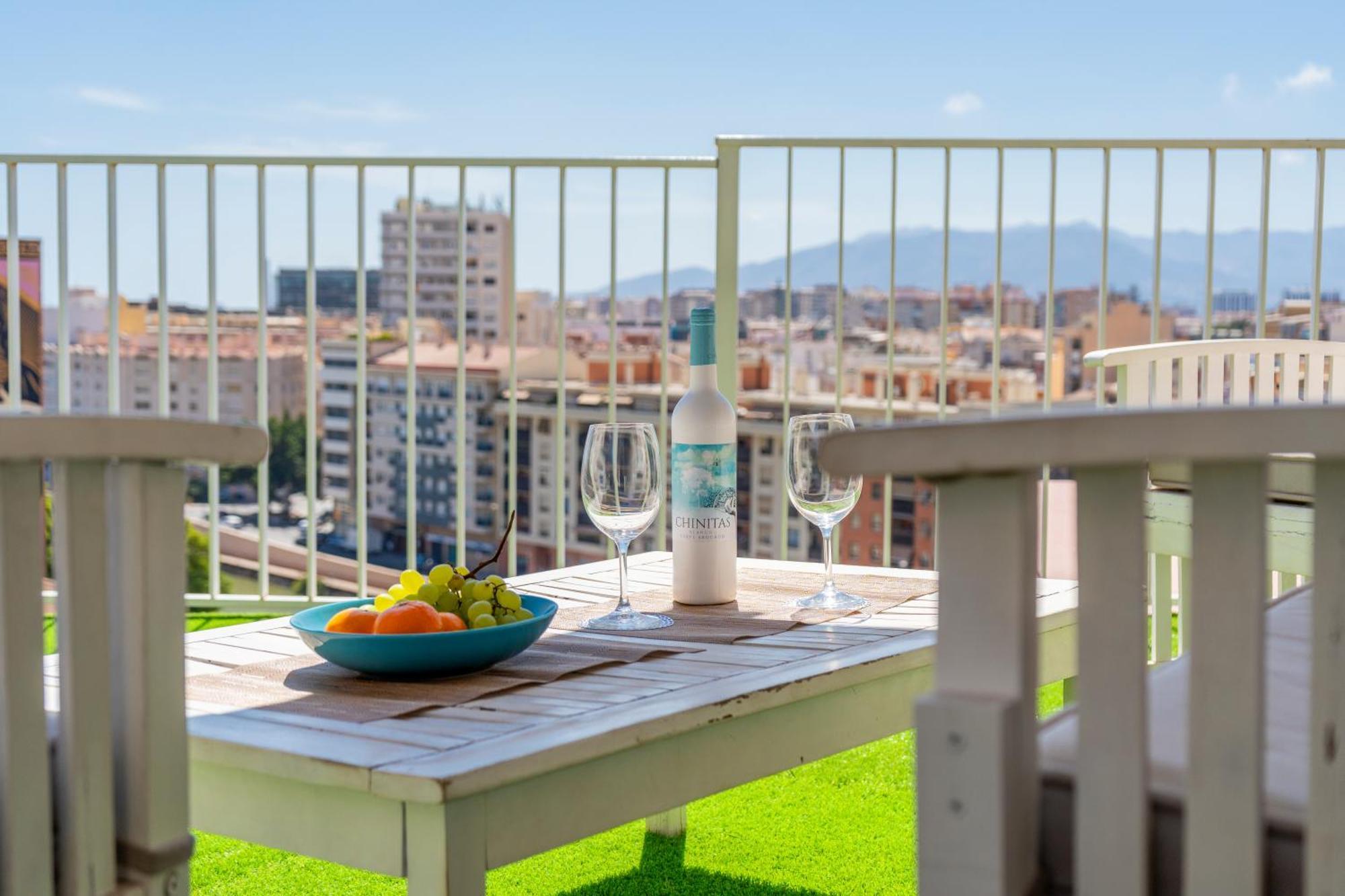 Sea Views Penthouse City Center Malaga Exterior photo